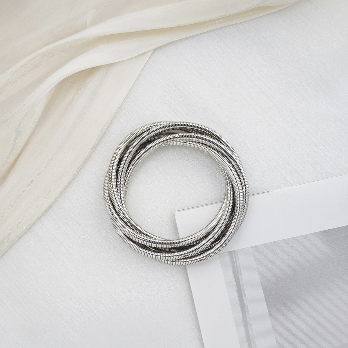 Multi-layer Line Spring Bracelet