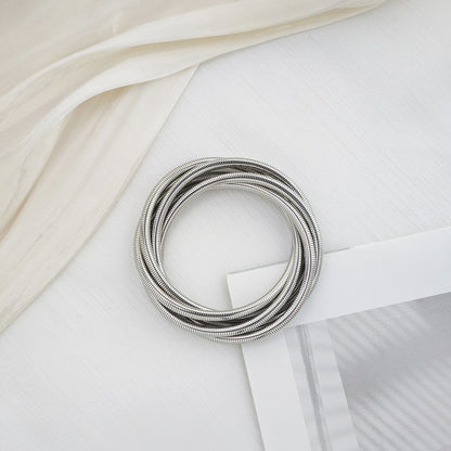 Multi-layer Line Spring Bracelet