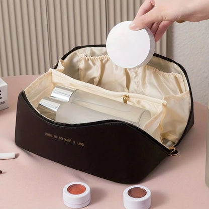 Multi-layer makeup storage bag