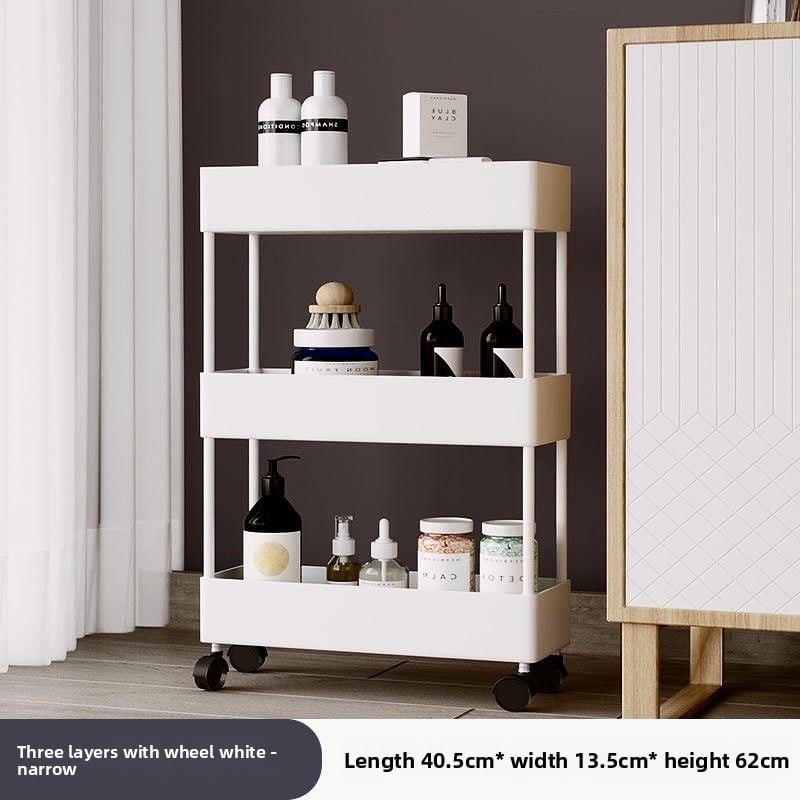 Multi-layer movable storage rack