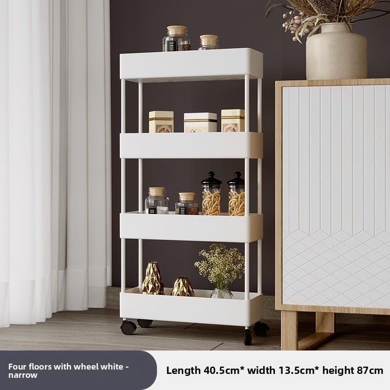 Multi-layer movable storage rack