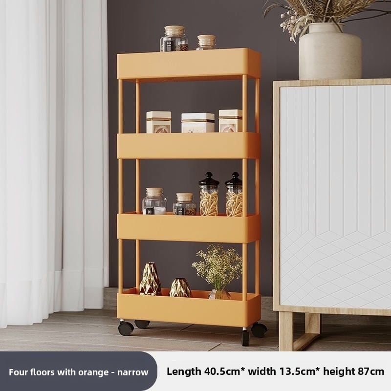 Multi-layer movable storage rack