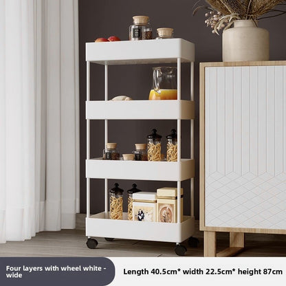 Multi-layer movable storage rack