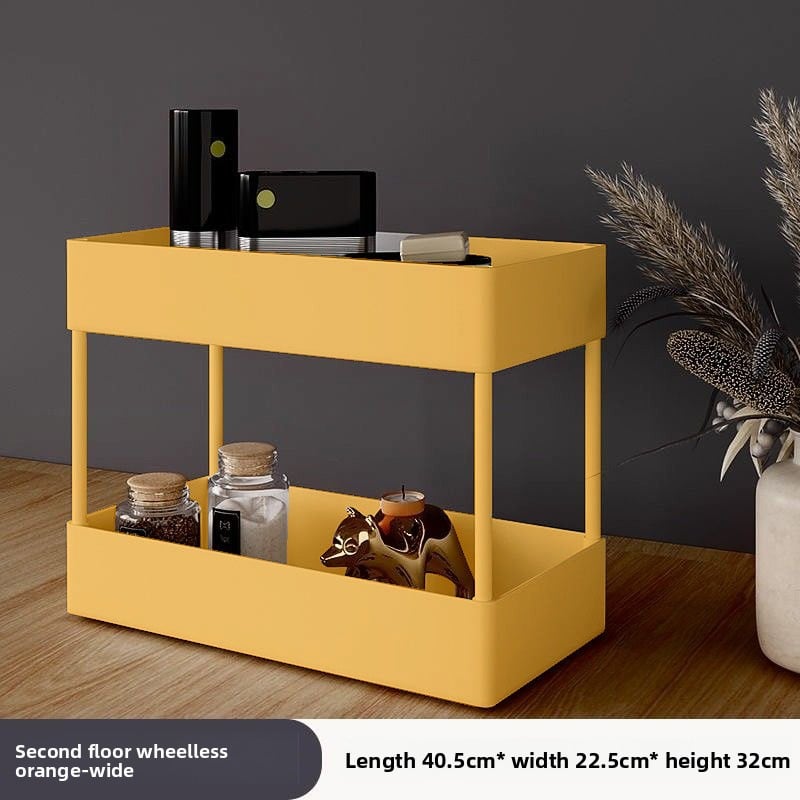 Multi-layer movable storage rack