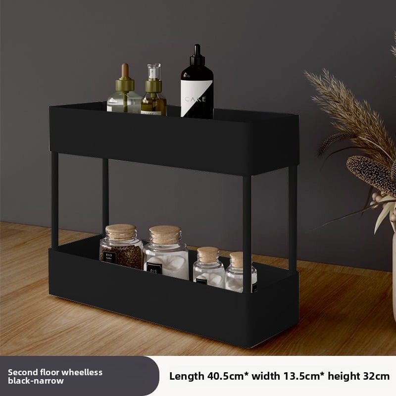 Multi-layer movable storage rack