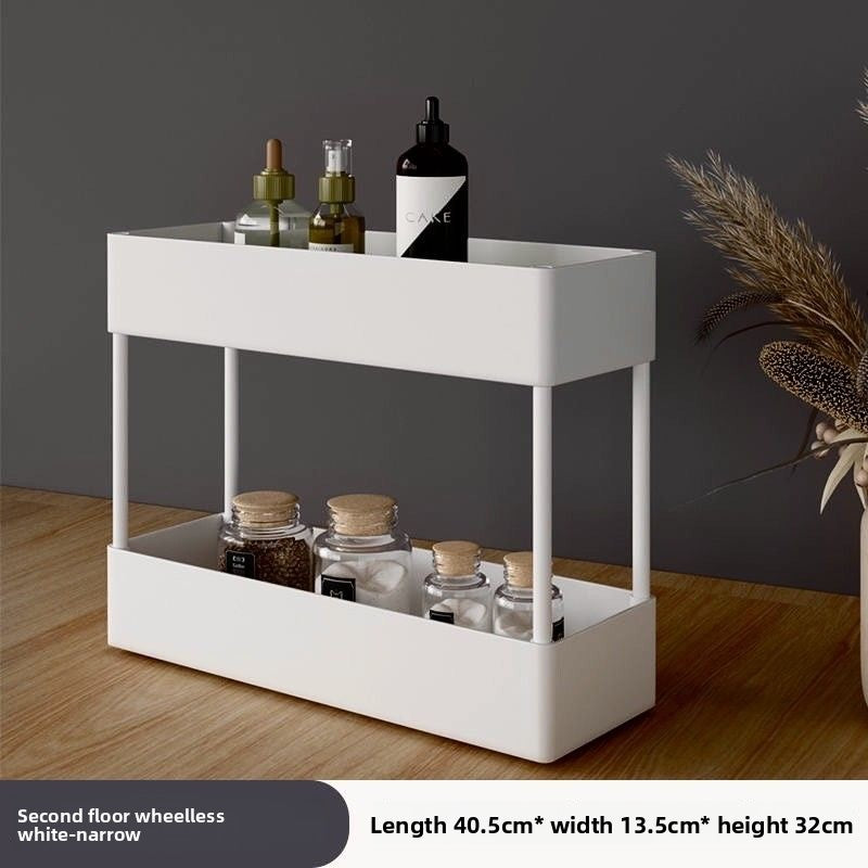 Multi-layer movable storage rack