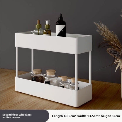 Multi-layer movable storage rack
