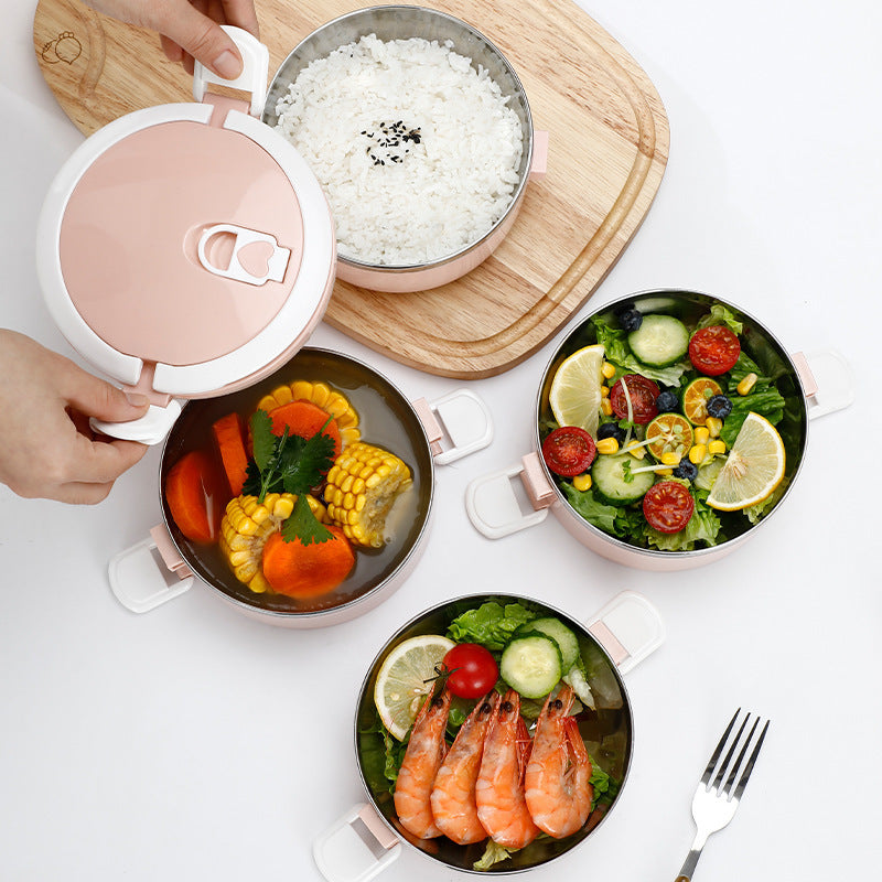 Multi-Layer Portable Meal Container