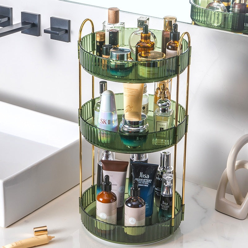 Multi-layer Rotating Desktop Organizer