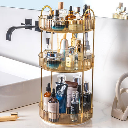Multi-layer Rotating Desktop Organizer