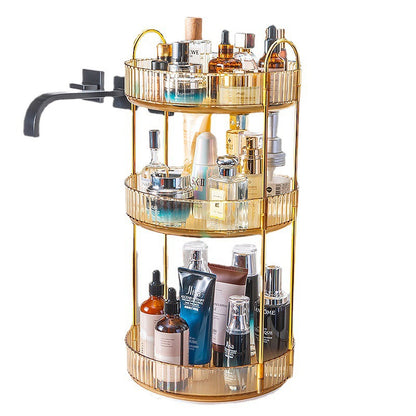 Multi-layer Rotating Desktop Organizer
