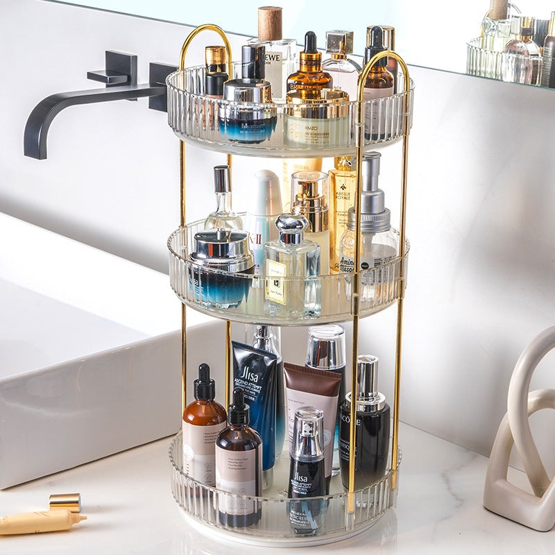 Multi-layer Rotating Desktop Organizer
