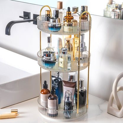 Multi-layer Rotating Desktop Organizer