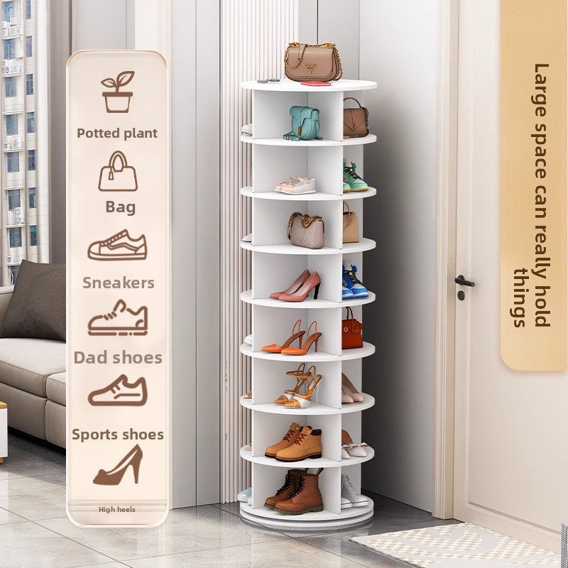 Multi-Layer Rotating Shoe Storage Rack