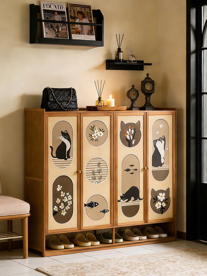 Multi Layer Shoe Storage Cabinet