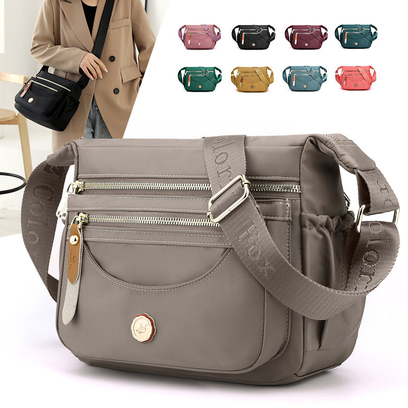Multi-layer shoulder bag
