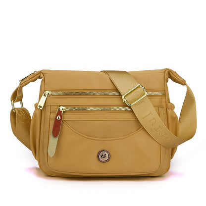Multi-layer shoulder bag