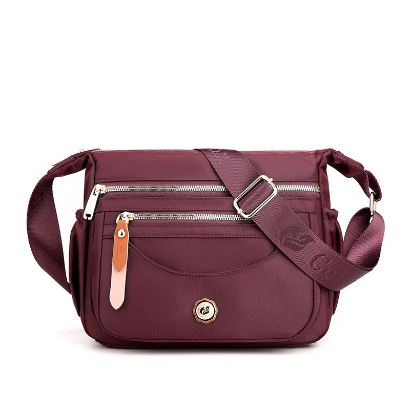 Multi-layer shoulder bag