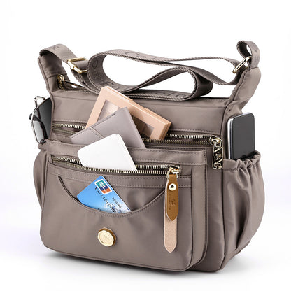 Multi-layer shoulder bag