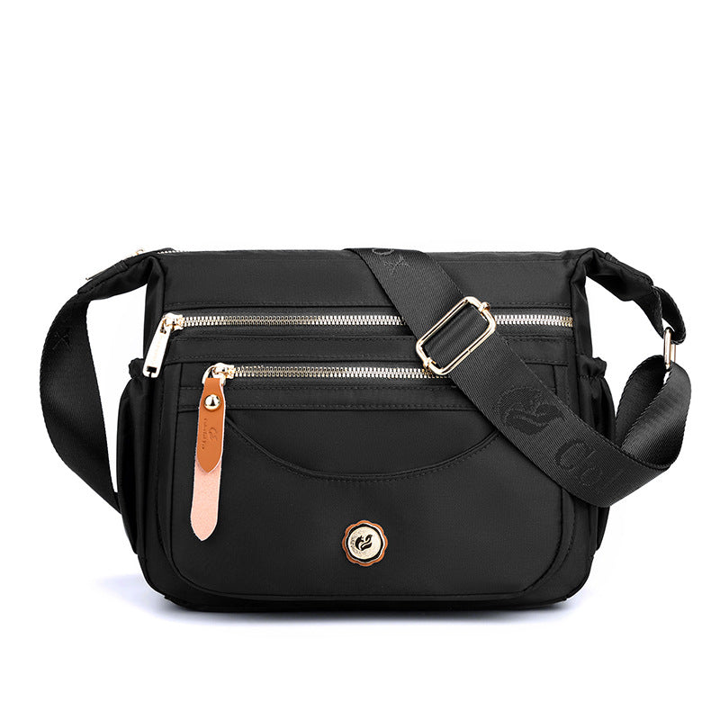 Multi-layer shoulder bag