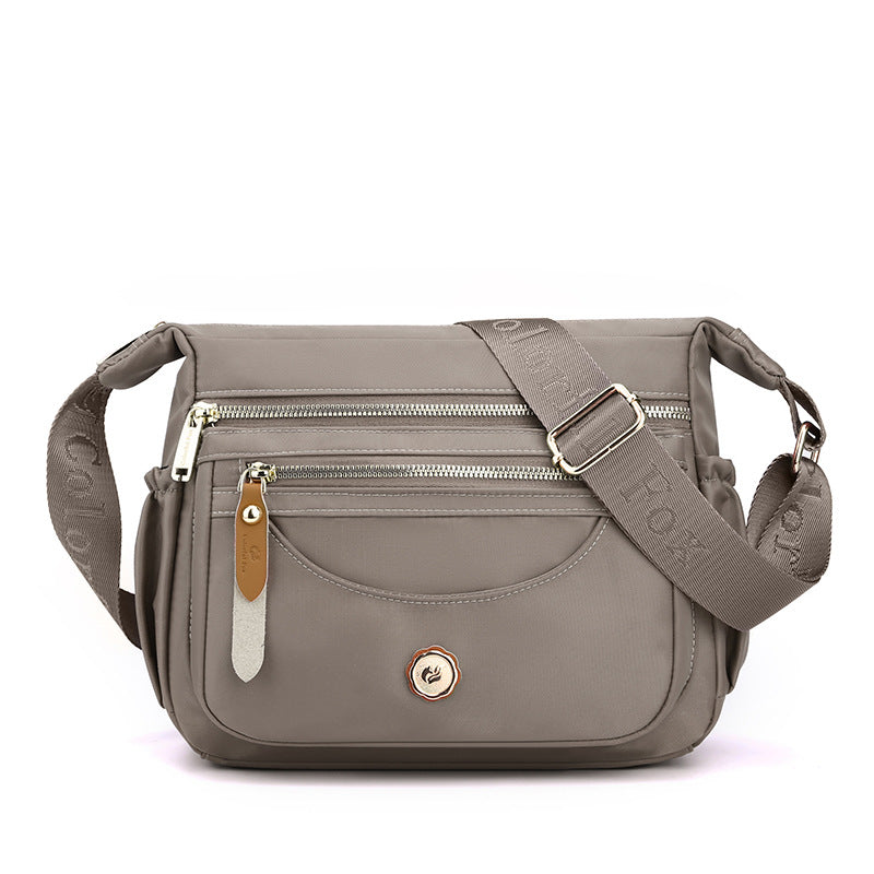 Multi-layer shoulder bag