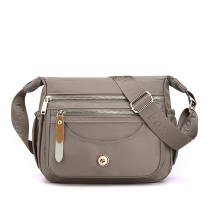 Multi-layer shoulder bag
