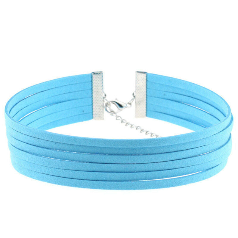 Multi-layer velvet collar chain