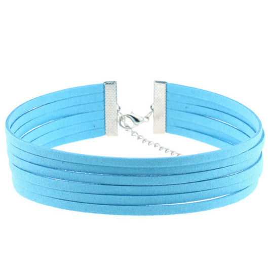 Multi-layer velvet collar chain
