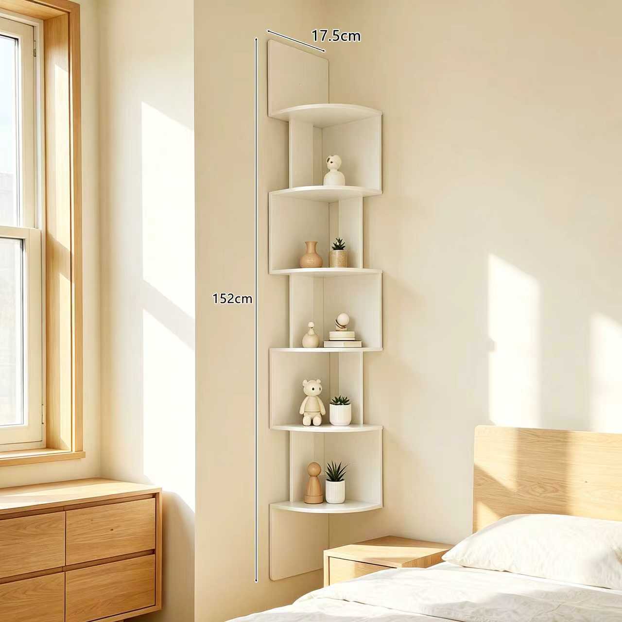 Multi Layer Wall Mounted Storage Shelf