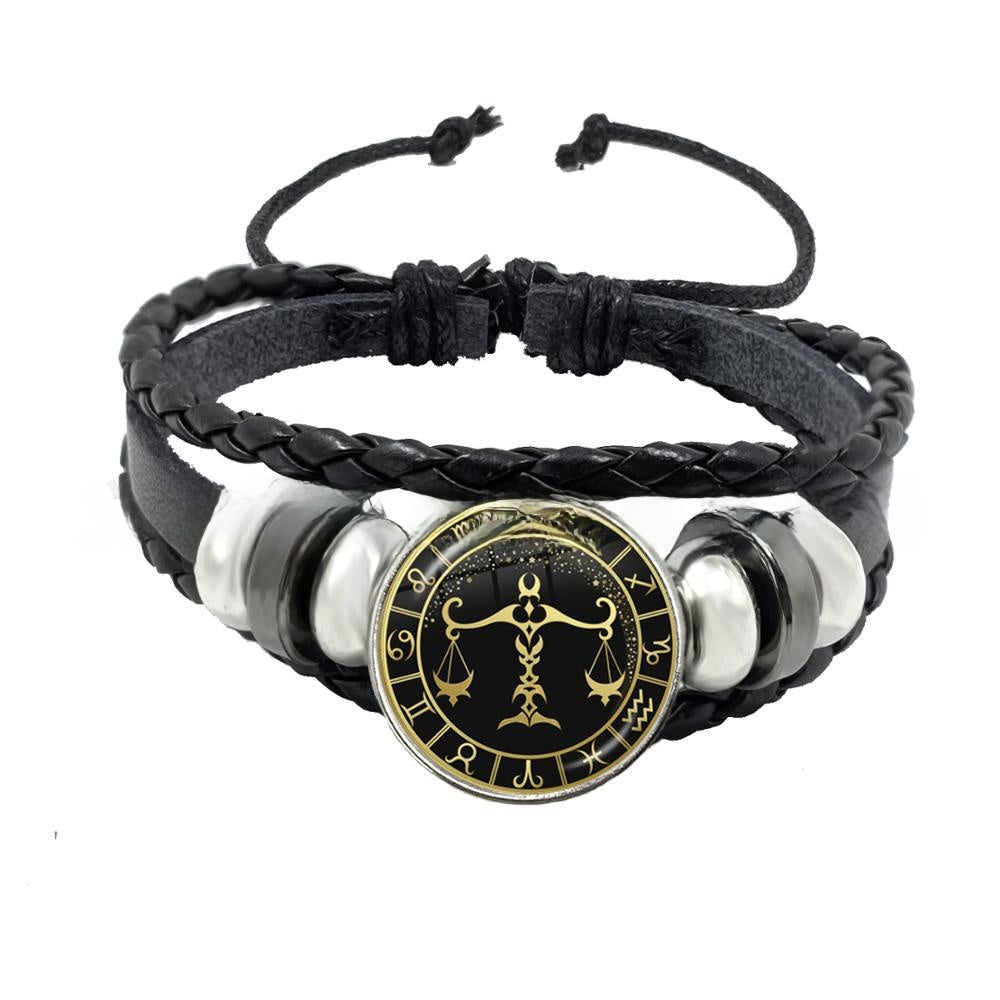 Multi-layer woven punk bracelet jewelry