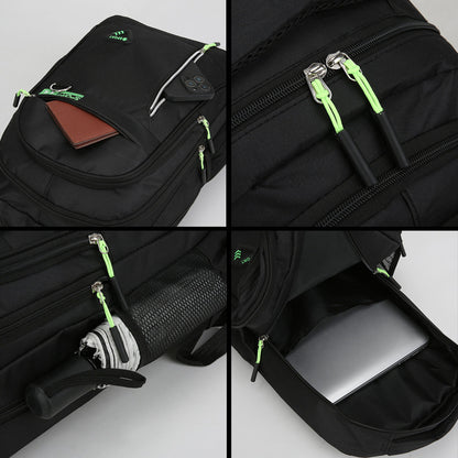 Multi-Layered Lightweight Travel Laptop Backpack