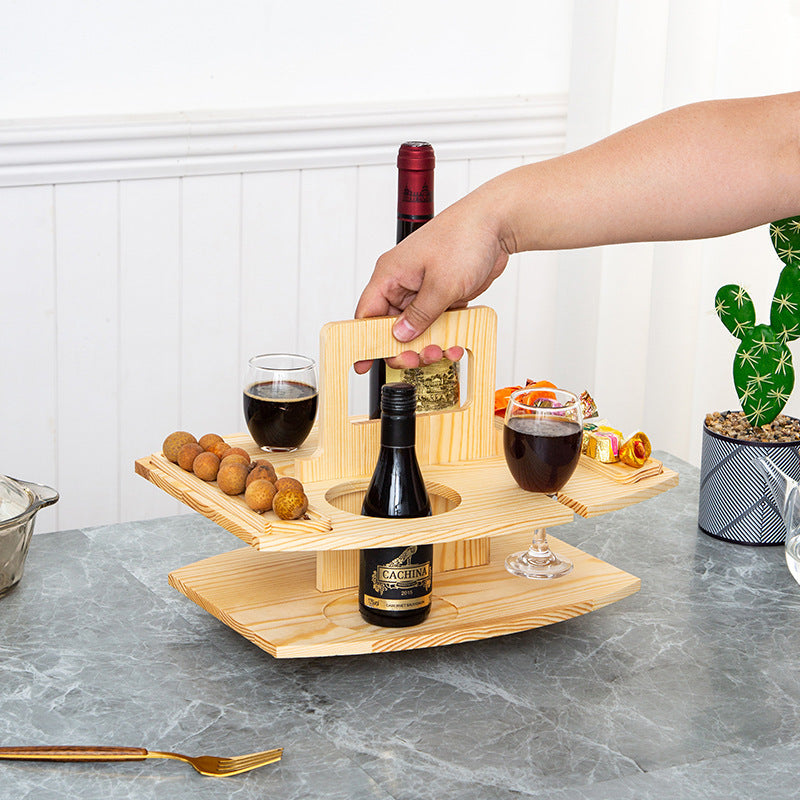 Multi-level food rack
