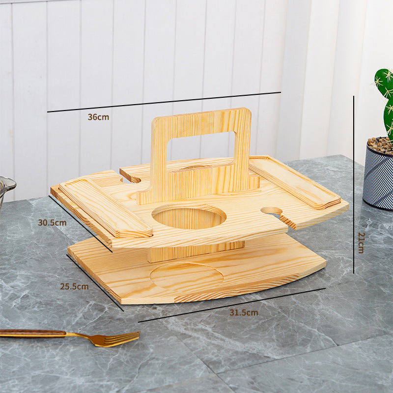 Multi-level food rack
