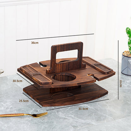 Multi-level food rack