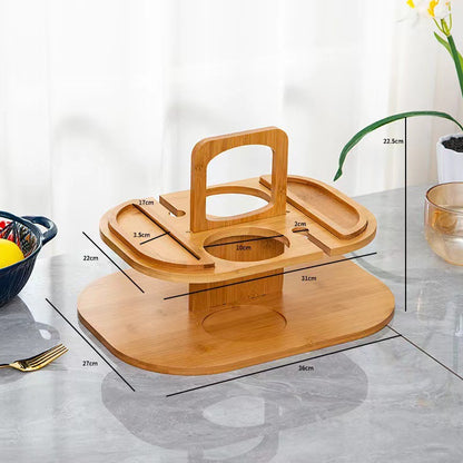 Multi-level food rack