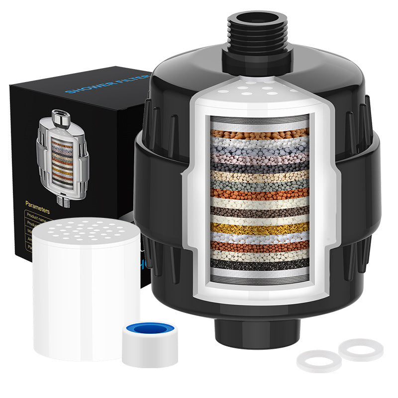 Multi-Level Shower Water Filter