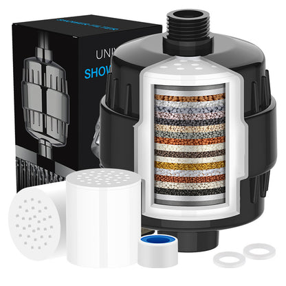 Multi-Level Shower Water Filter