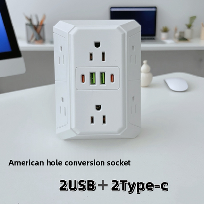 Multi Outlet USB Wall Adapter