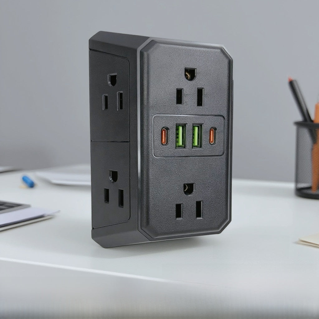 Multi Outlet USB Wall Adapter