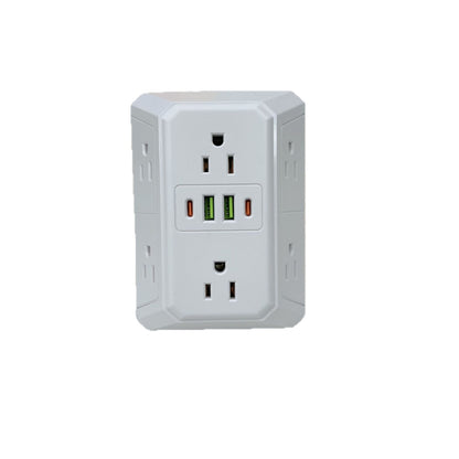 Multi Outlet USB Wall Adapter