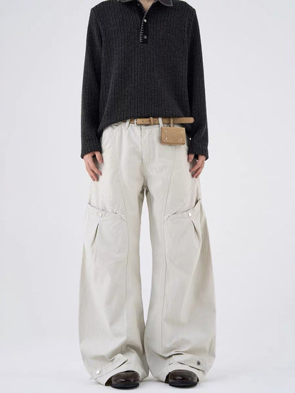 Multi-pocket machete overalls