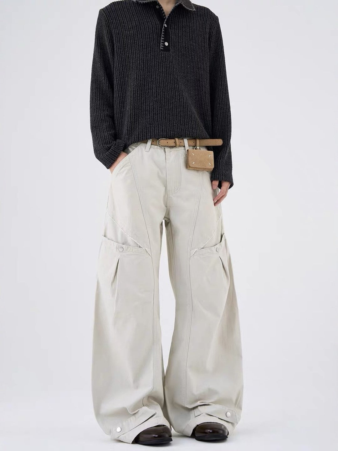 Multi-pocket machete overalls