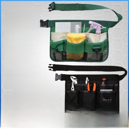 Multi-Pocket Tool Waist Bag for Work and Gardening