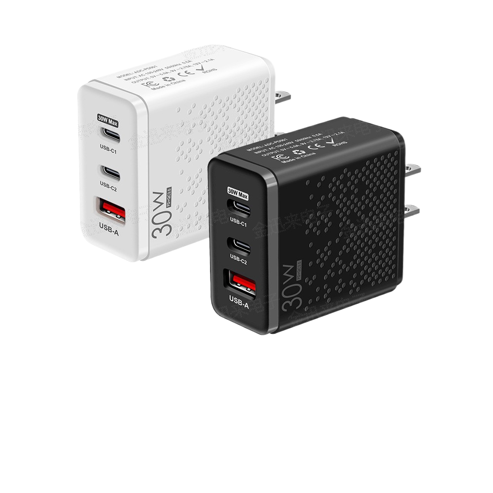 Multi-Port Fast Charger with Type-C and USB
