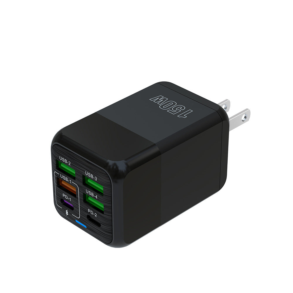 Multi-Port Fast Charging Mobile Phone Charger, 5V/2.4A, EU/UK Standard