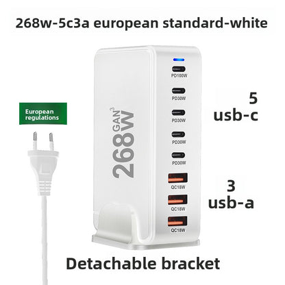 Multi-Port GaN Desktop Charger Station