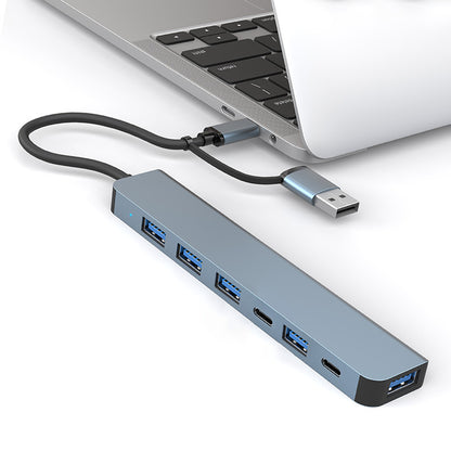 Multi-port USB 3.0 Hub with SD/TF Card Reader