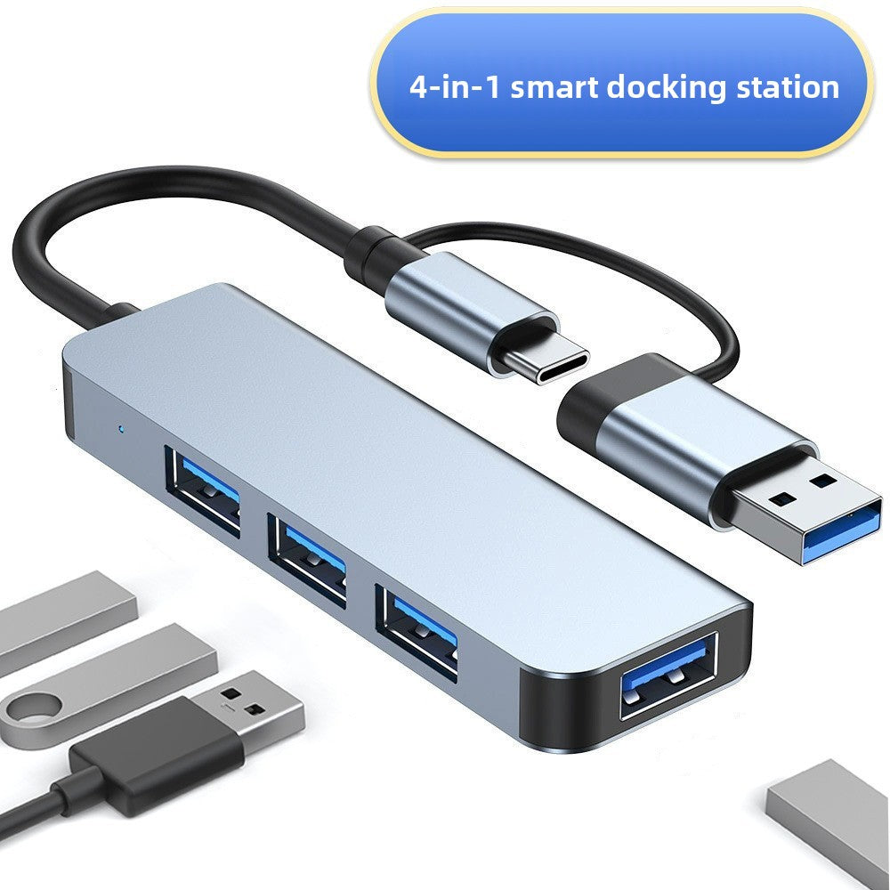 Multi-port USB 3.0 Hub with SD/TF Card Reader