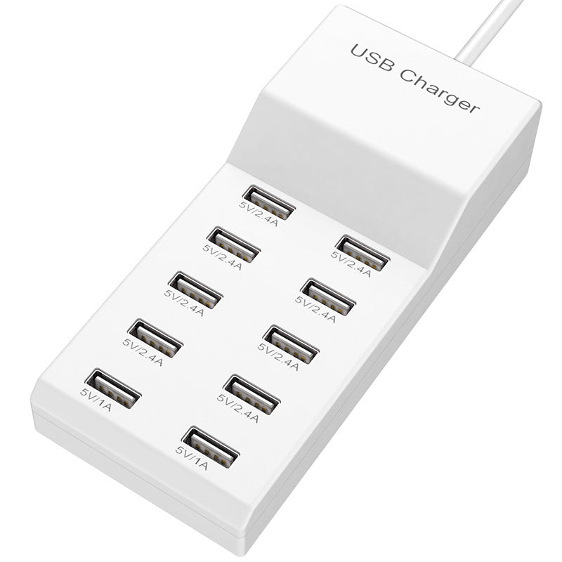 Multi-port usb charger with 50W fast charging socket