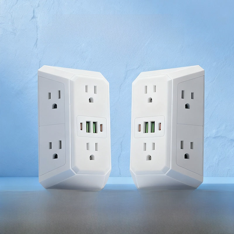 Multi Port Wall Power Outlet Converter